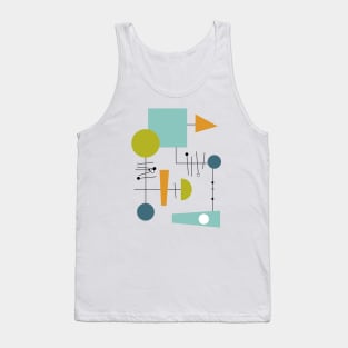 Flowchart Mid Century Modern Tank Top